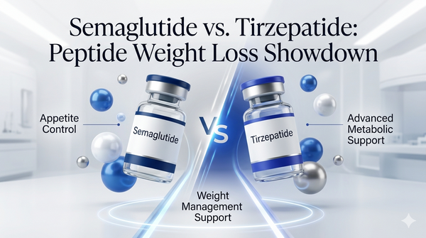 Semaglutide vs. Tirzepatide: Peptide Weight Loss Showdown