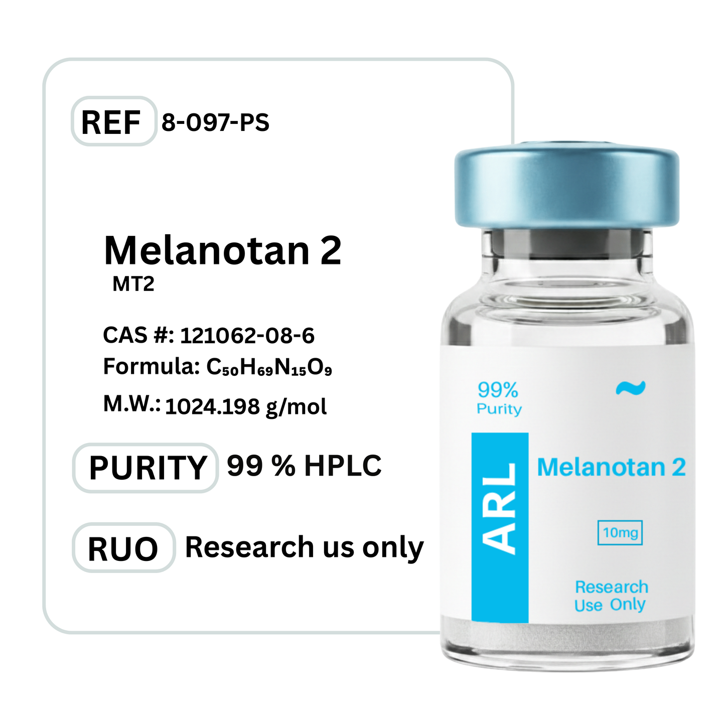 Melanotan II (MT2) - Premium Research Peptide
